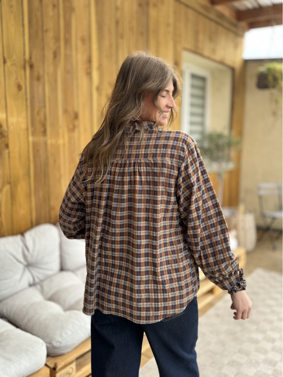 BLOUSE LEONTINE CAMEL