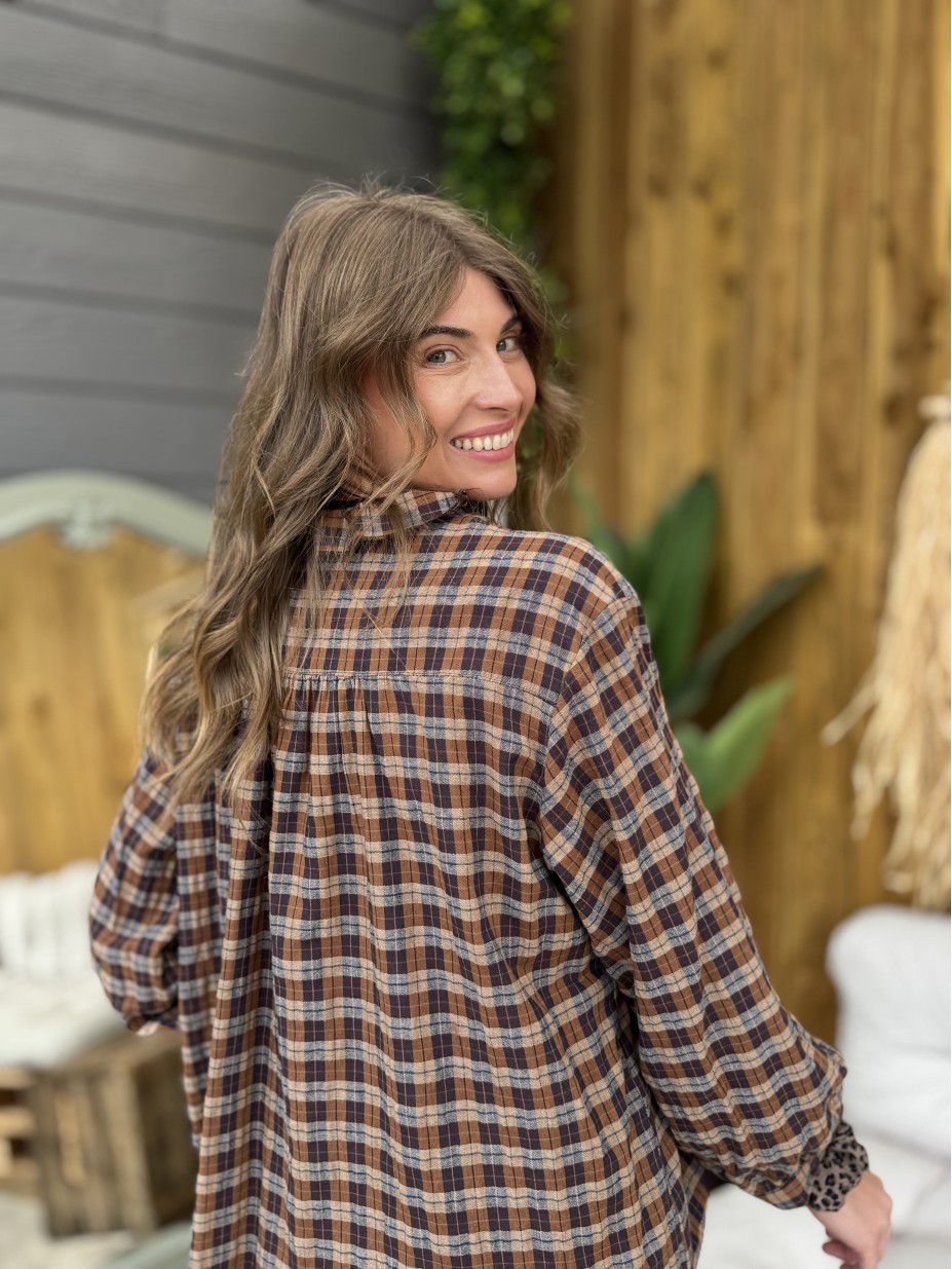 BLOUSE LEONTINE CAMEL