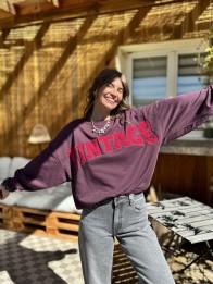 SWEAT LAZARE MARRON