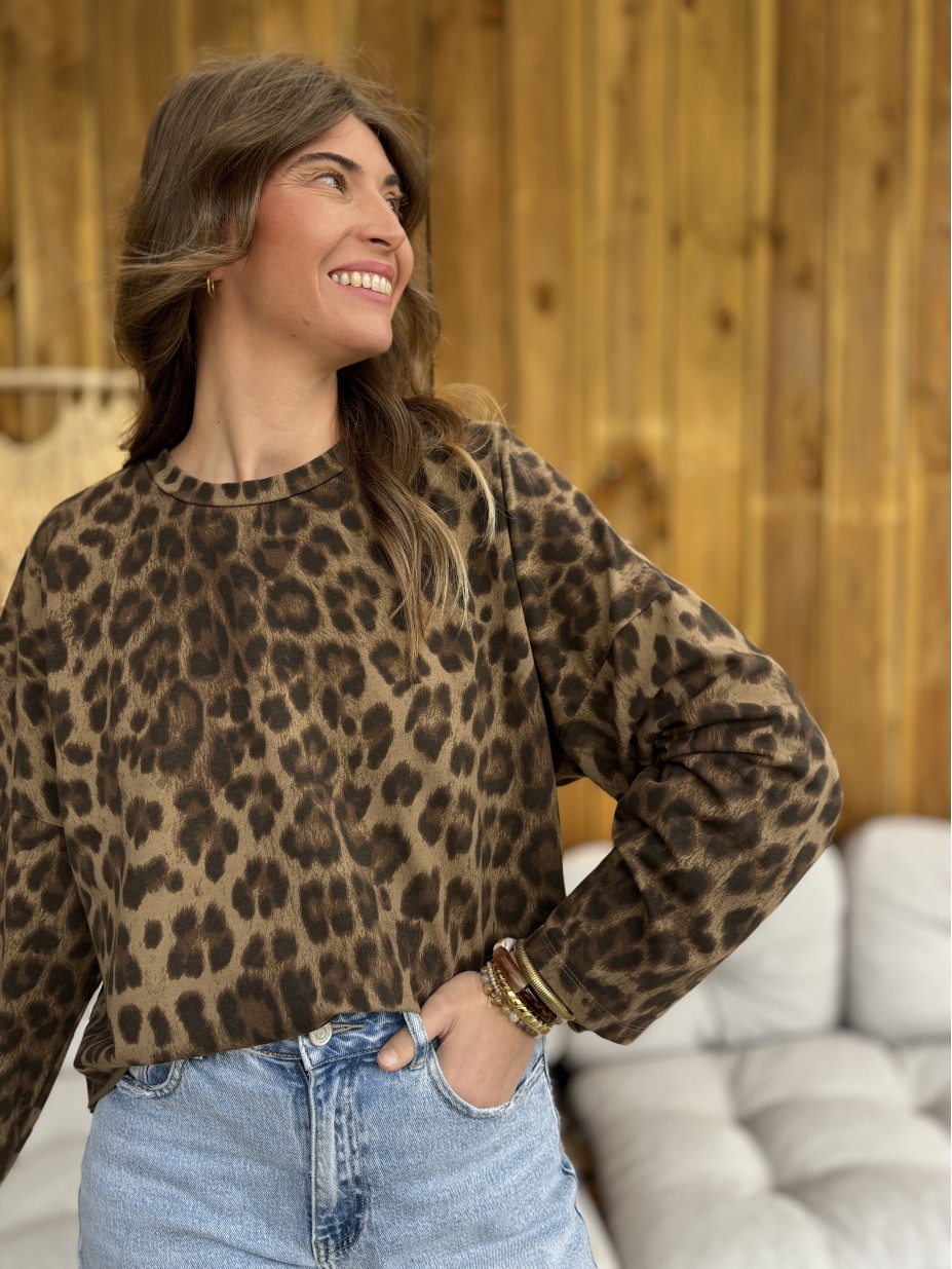 SWEAT LAZARE CAMEL