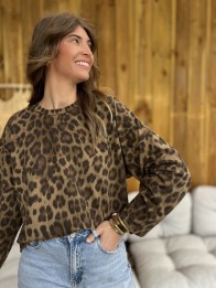 SWEAT LAZARE CAMEL