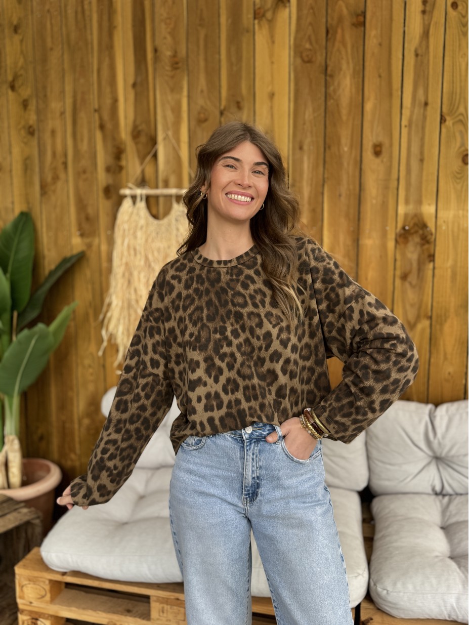 SWEAT LAZARE CAMEL