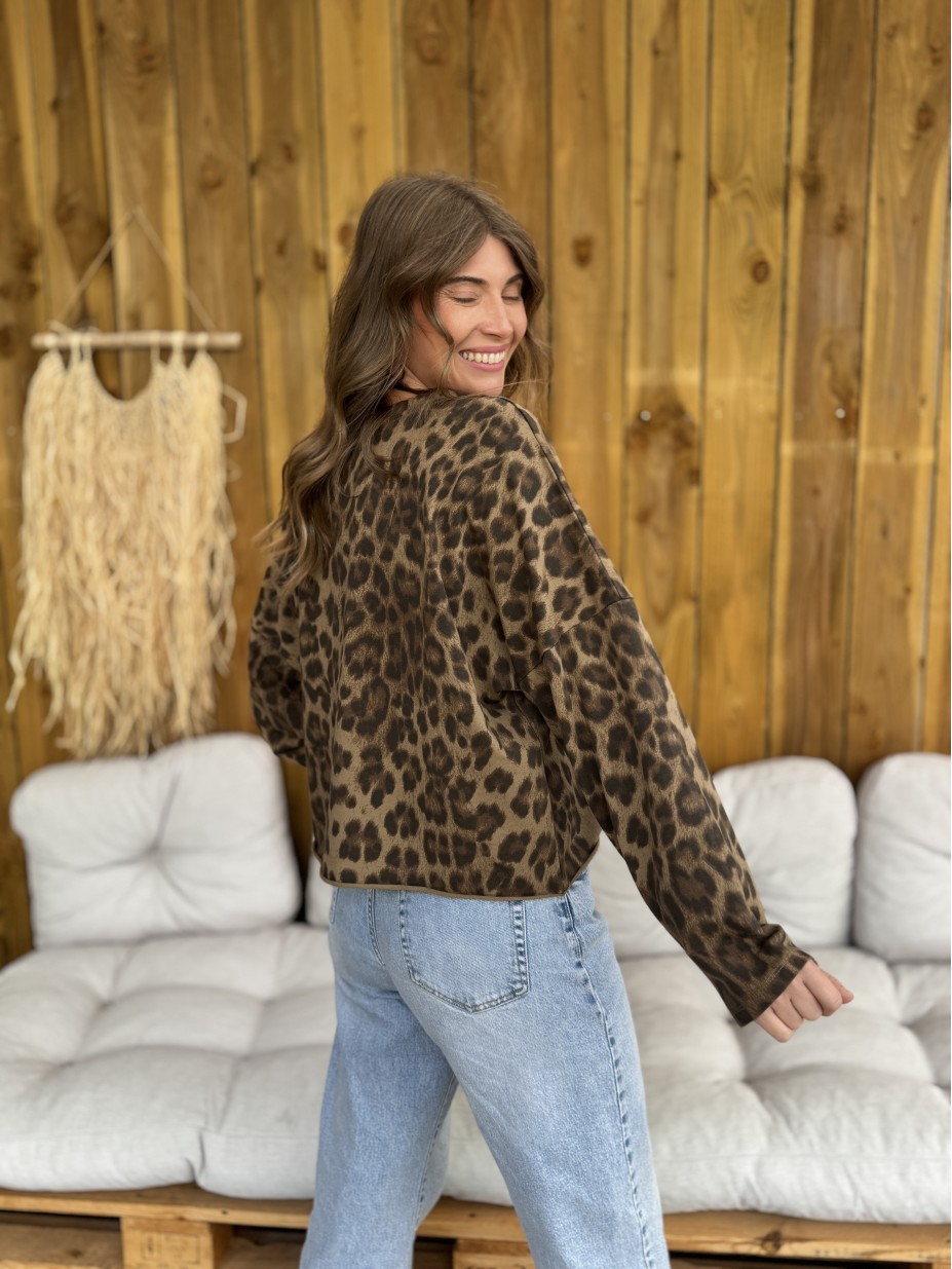 SWEAT LAZARE CAMEL