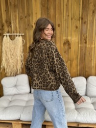SWEAT LAZARE CAMEL