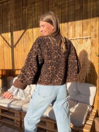 VESTE ADARA LEOPARD