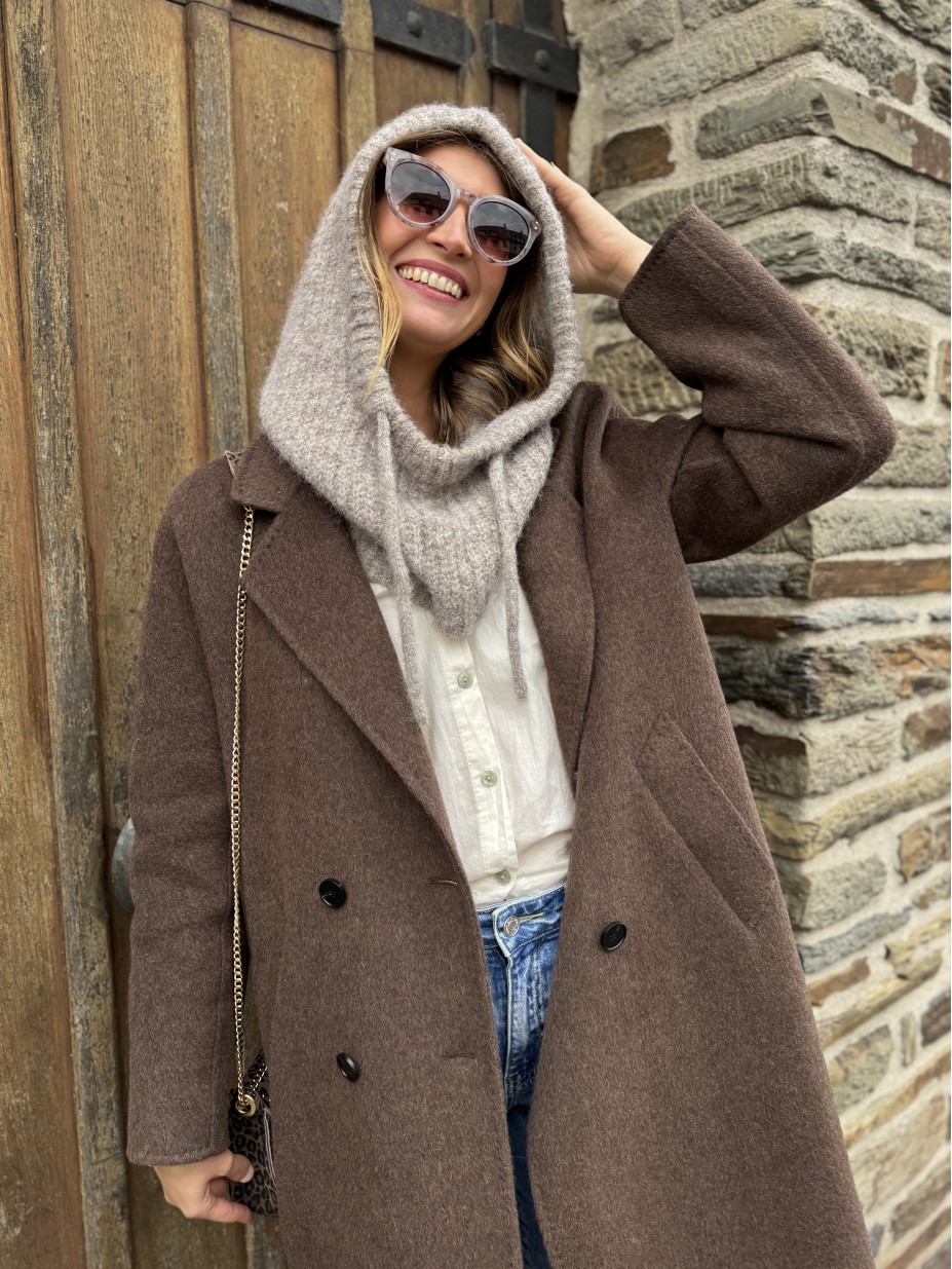 CAGOULE MILU TAUPE