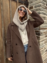 CAGOULE MILU TAUPE