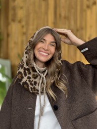 CAGOULE MILU LEOPARD