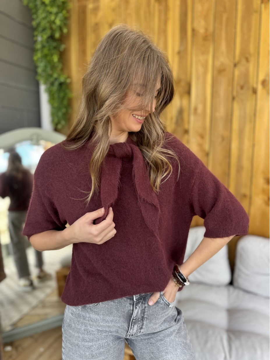 PULL MAE BORDEAUX