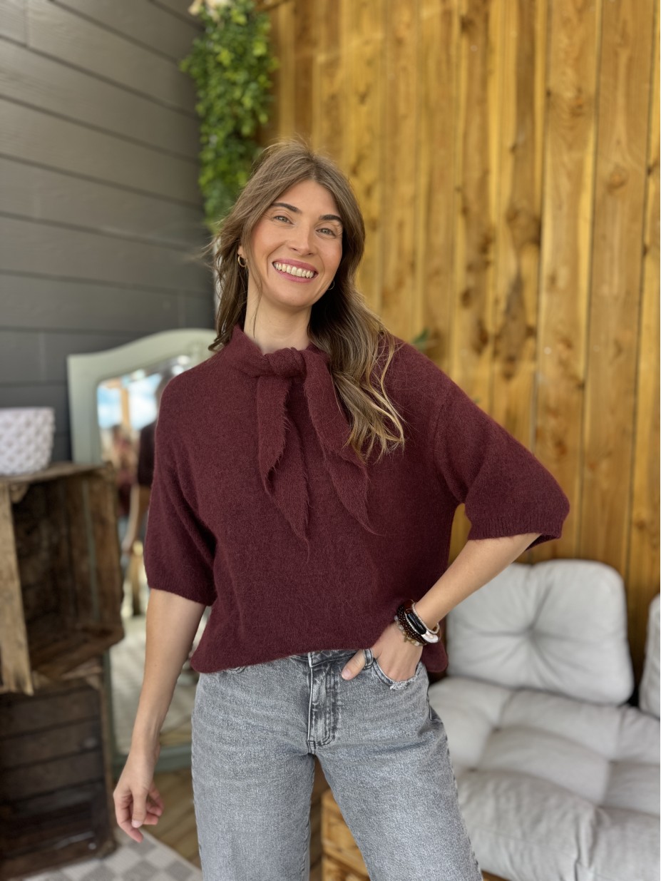 PULL MAE BORDEAUX