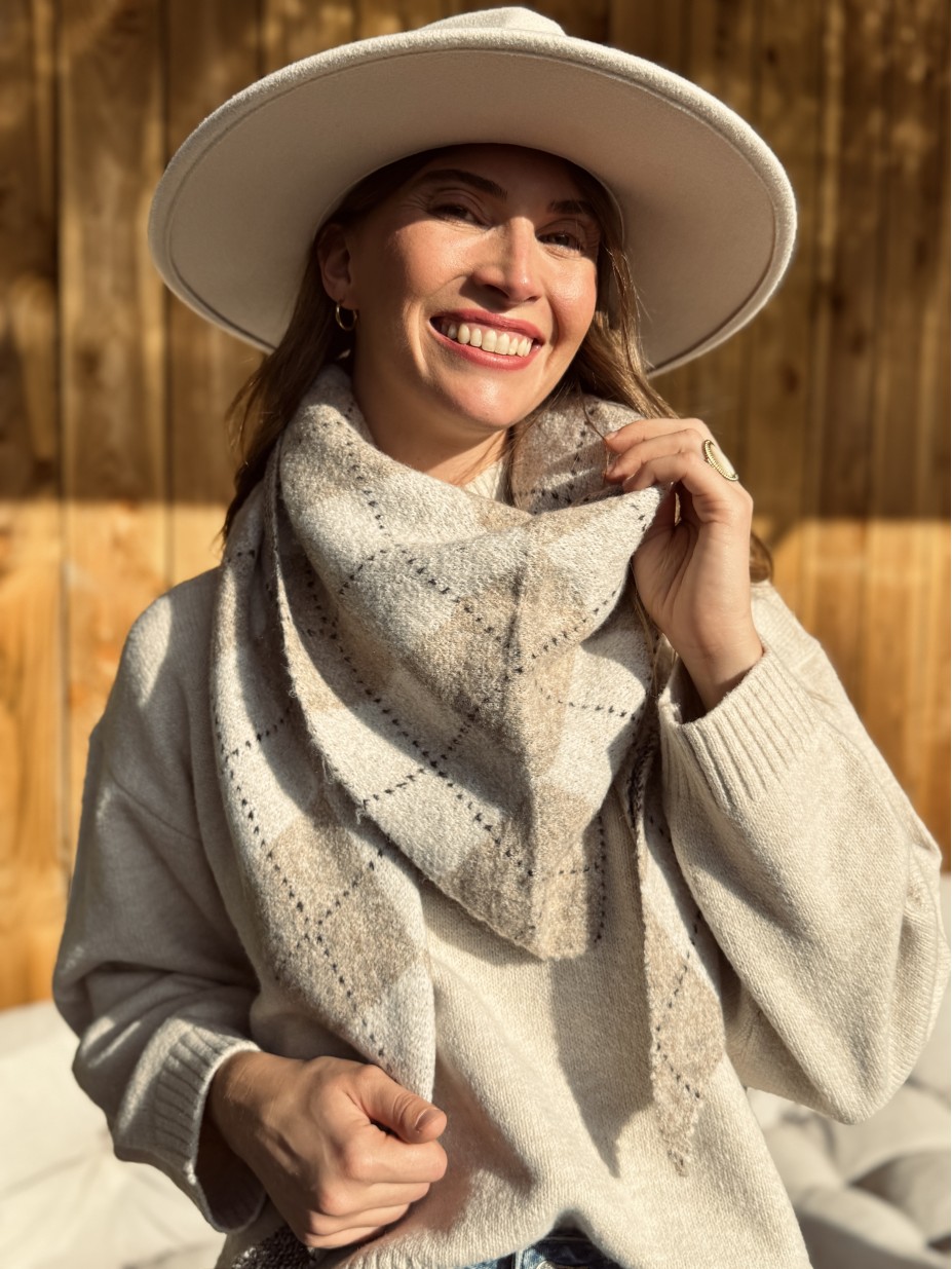 ECHARPE JESSIE BEIGE