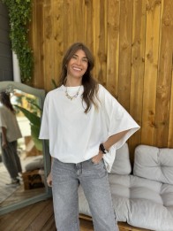 T-SHIRT GABIN BLANC