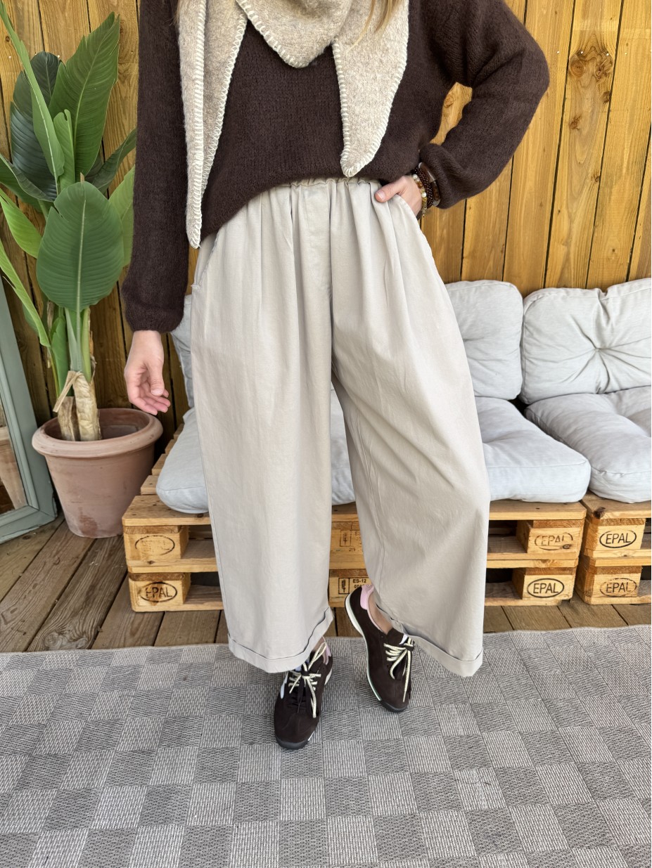 PANTALON HENRI BEIGE
