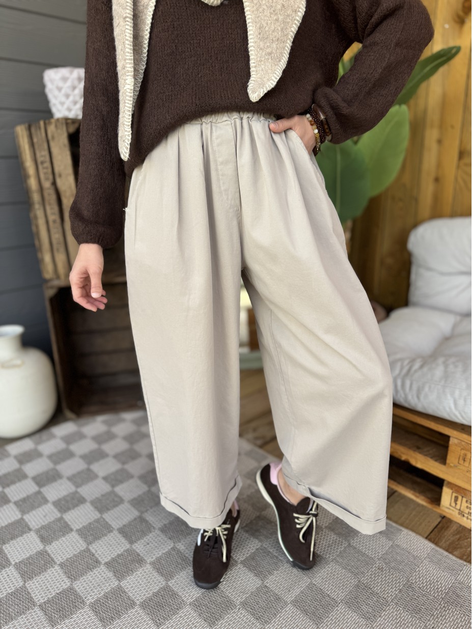 PANTALON HENRI BEIGE