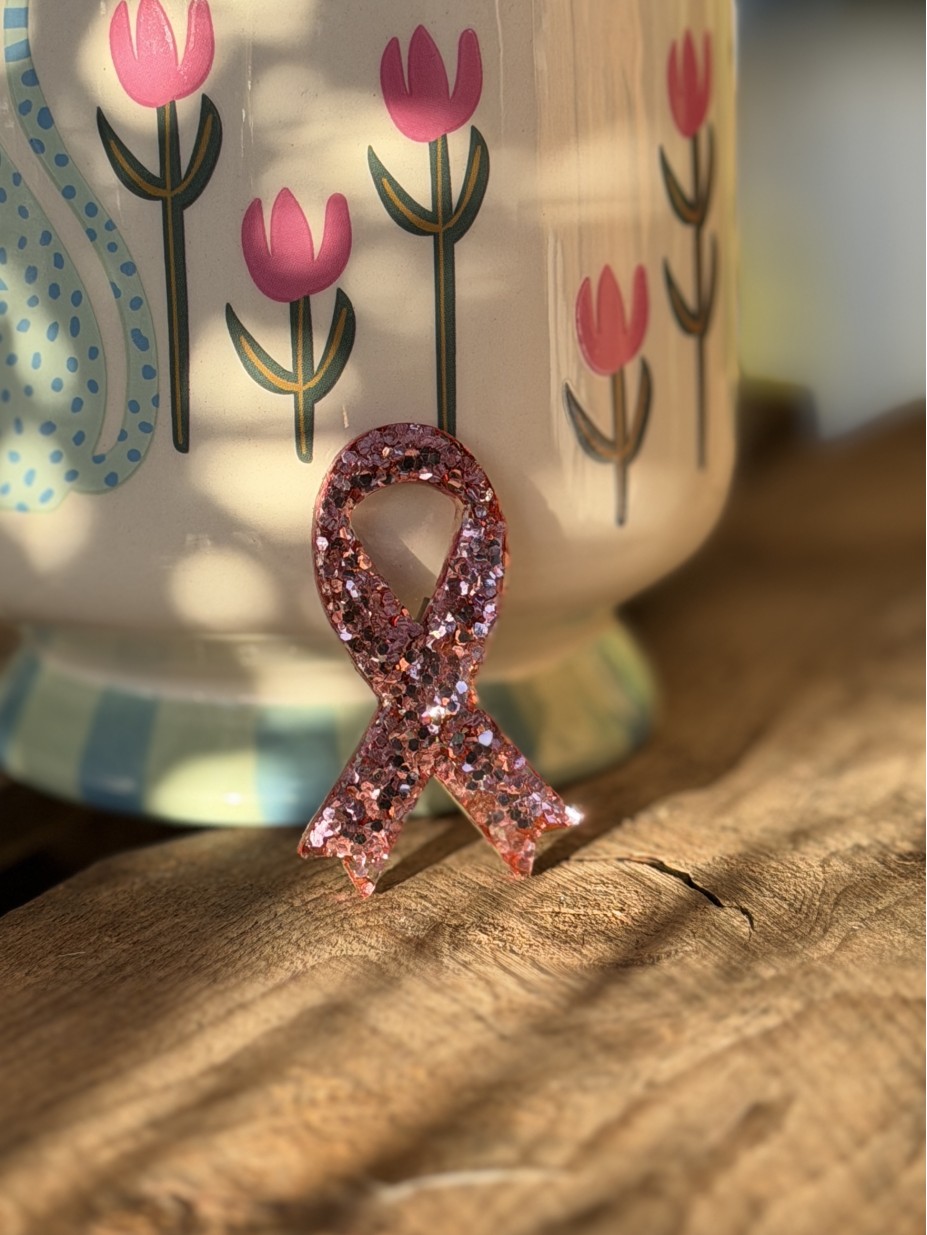 BROCHE OCTOBRE ROSE