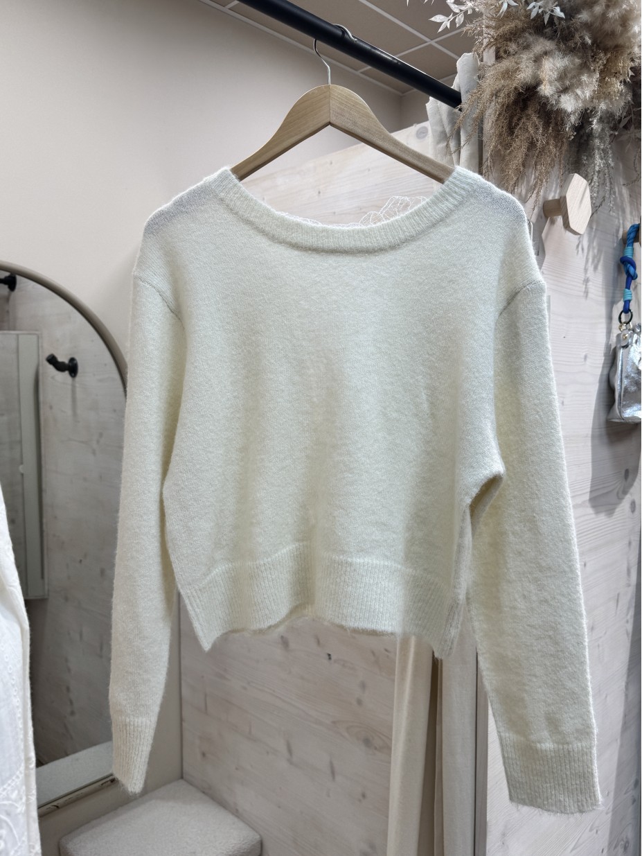 PULL DAVY ECRU