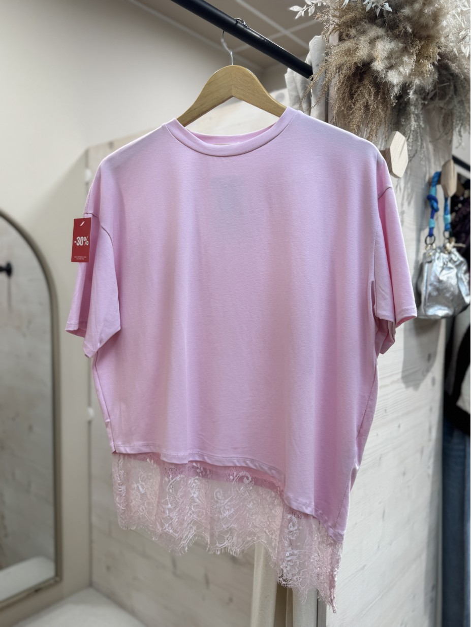 T-SHIRT MARIUS ROSE