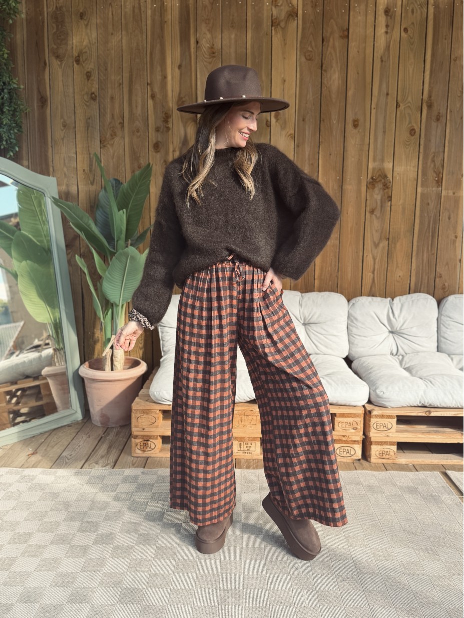 PANTALON FABIAN TERRACOTTA