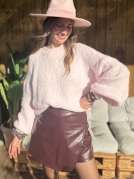 GILET PACOME MARRON