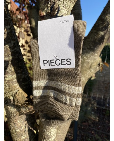 CHAUSSETTES SEBBY TAUPE