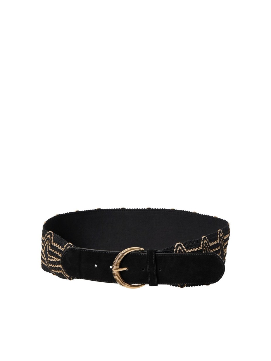 CEINTURE NOKKA NOIR CEINTURE NOKKA NOIR