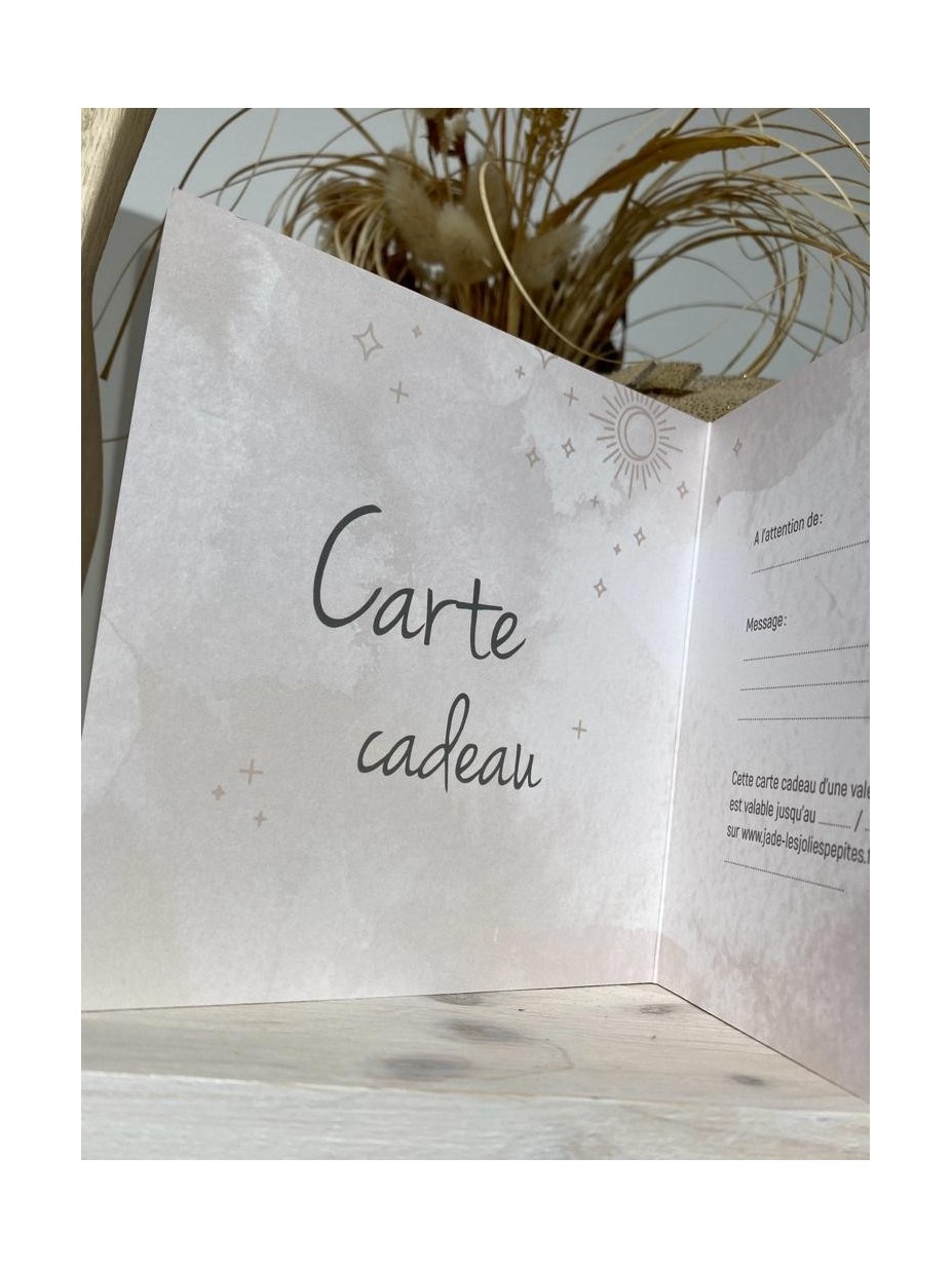 CARTE CADEAU CARTE CADEAU