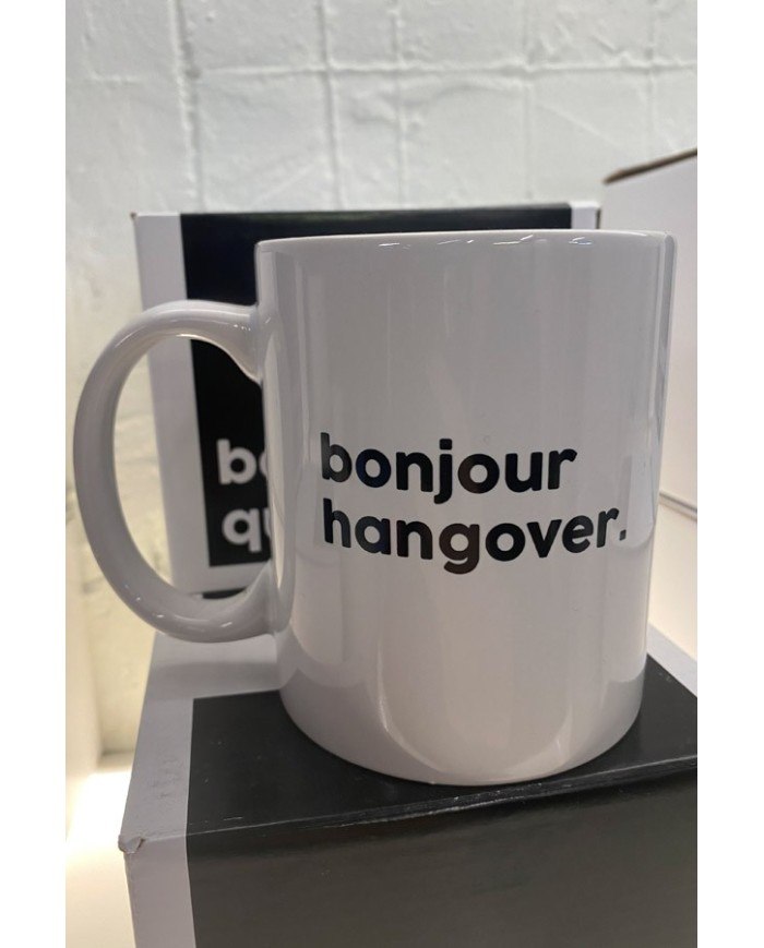 TASSE "BONJOUR HANGOVER"