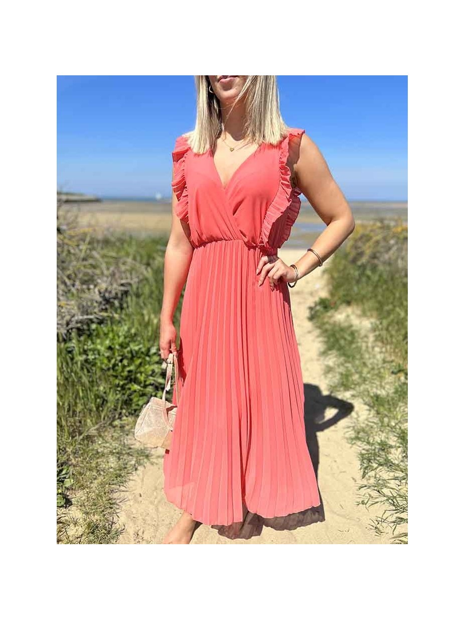 ROBE ZAMEE CORAIL ROBE ZAMEE CORAIL